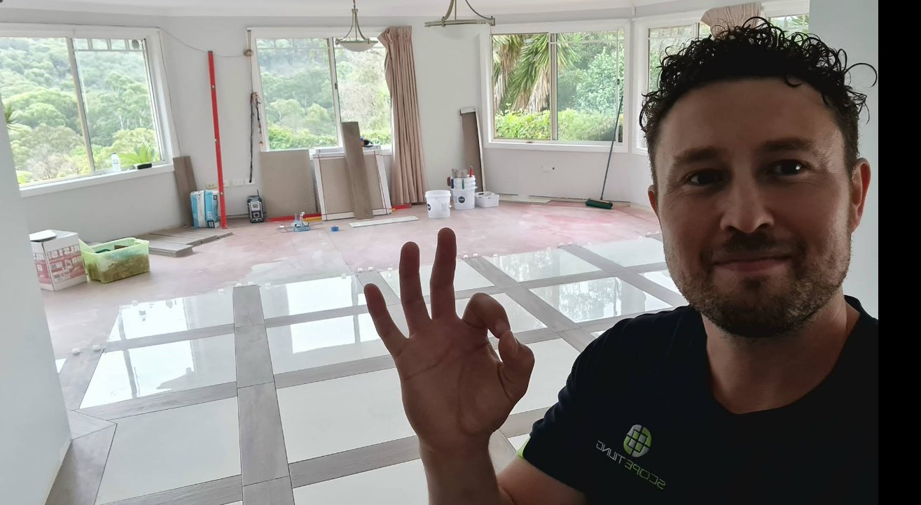 Scope Tiling On Site project Sydney Sydney