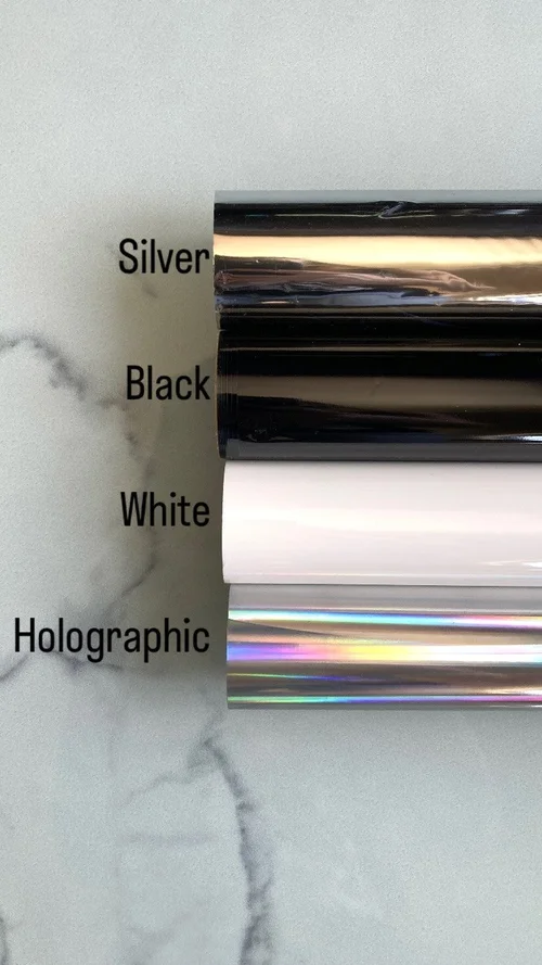 Custom foil color choices