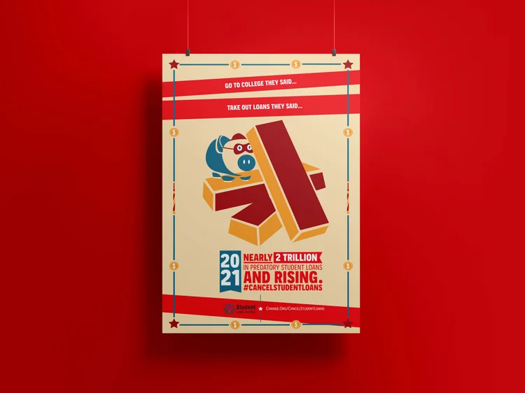 Student Loan Debt Poster