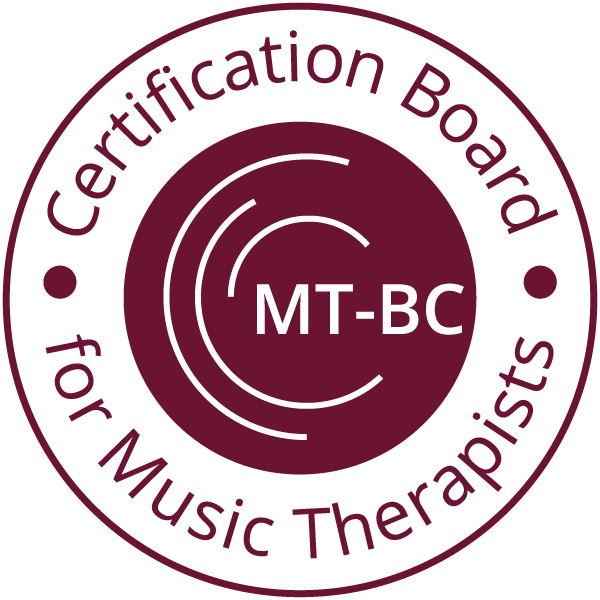 MT-BC Board-Certified Music Therapist credential badge from Credly