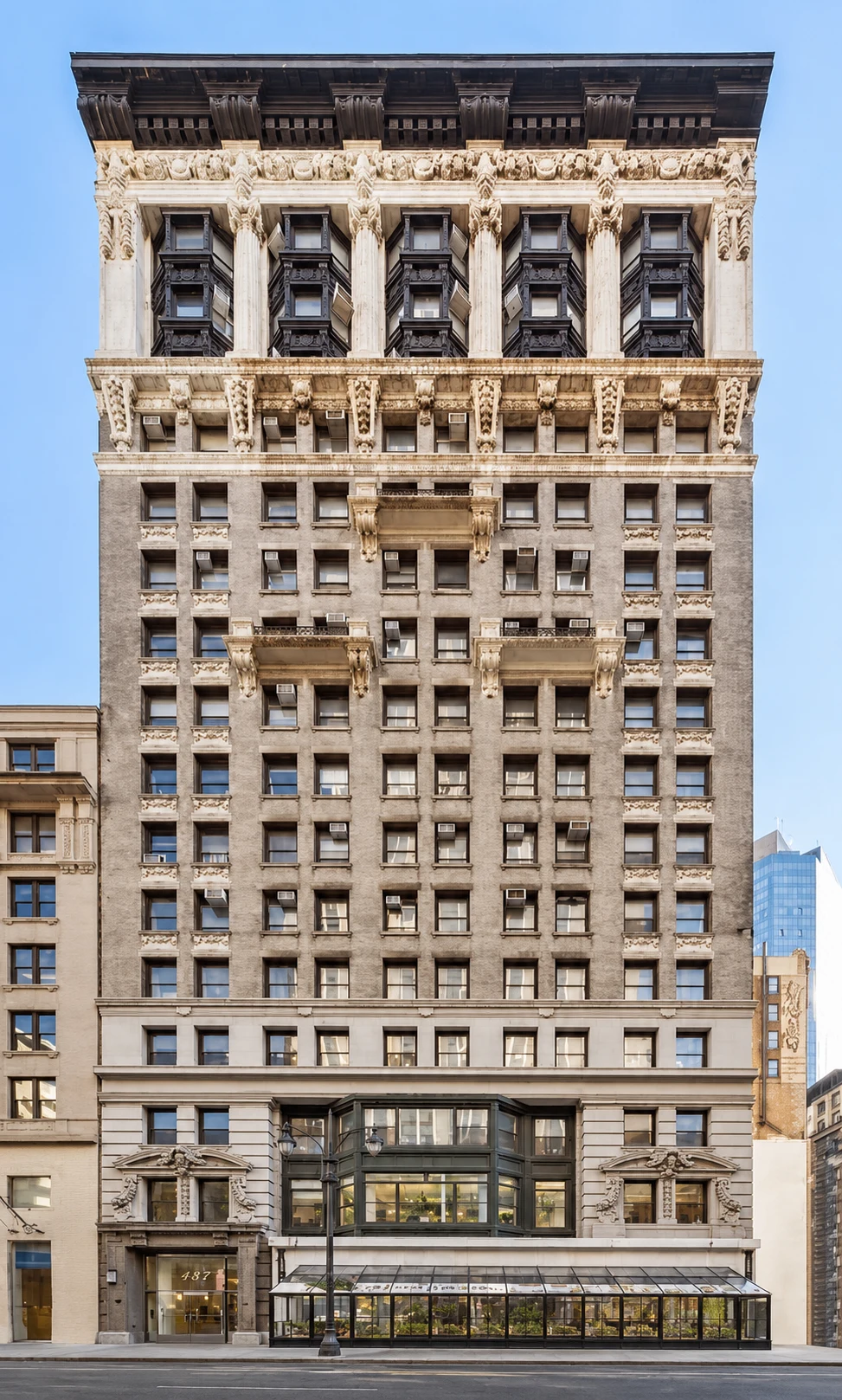 Fast Passport Center office at 347 Fifth Avenue, New York City — historic Midtown Manhattan limestone building with ornate architectural details