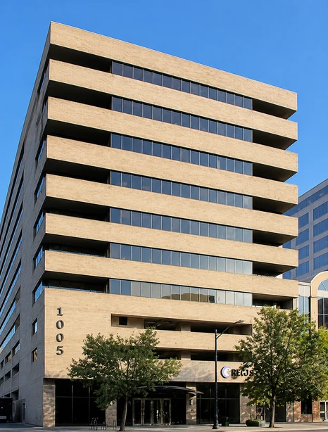 Fast Passport Center Austin office at 1005 Congress Ave — 10-story downtown building steps from the Texas State Capitol