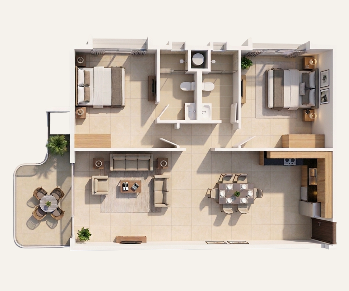The Ivy — 2-Bedroom