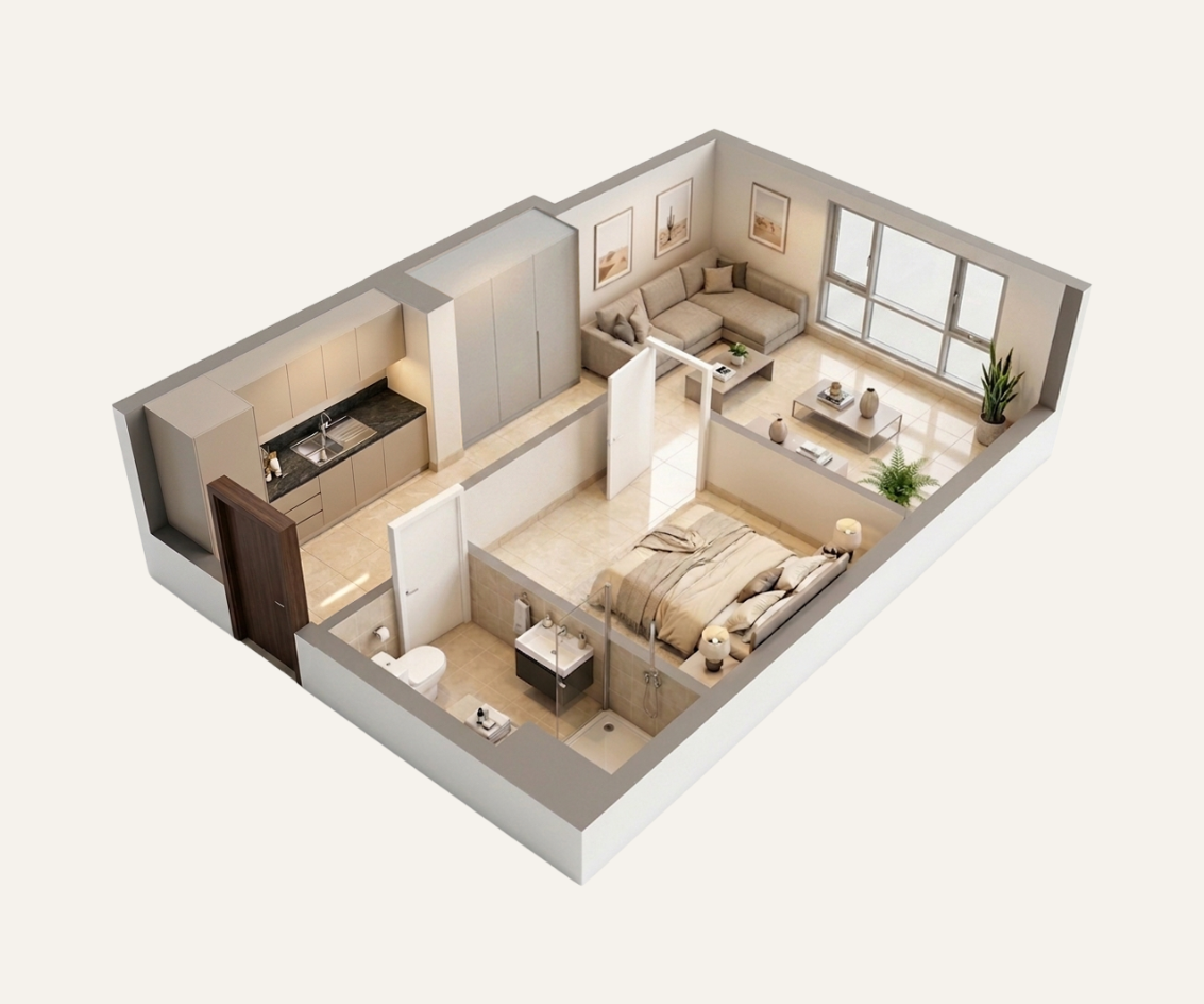 The Denya — 1-Bedroom