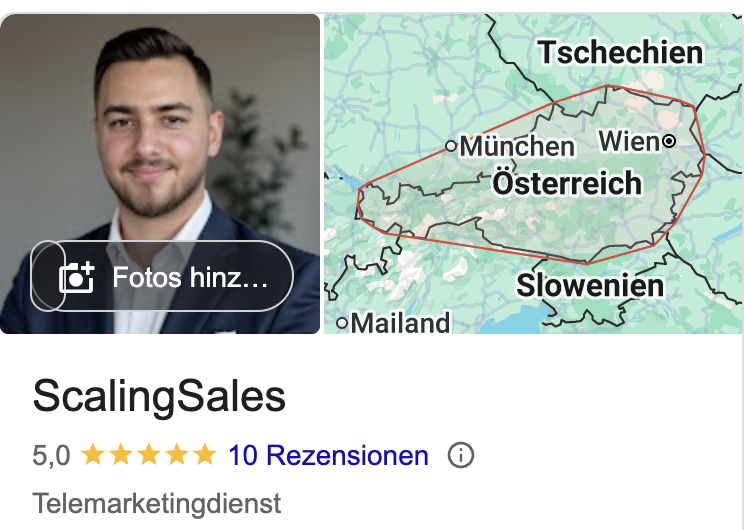 ScalingSales Google Bewertungen Vorschau