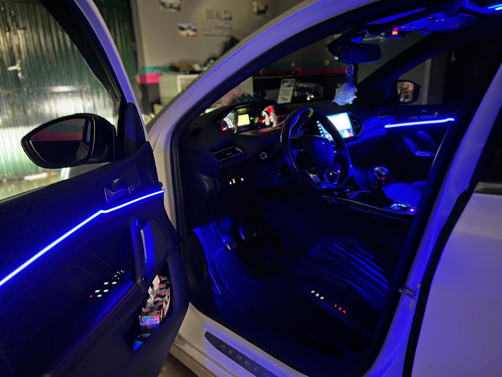 Luz Ambiental Peugeot 308