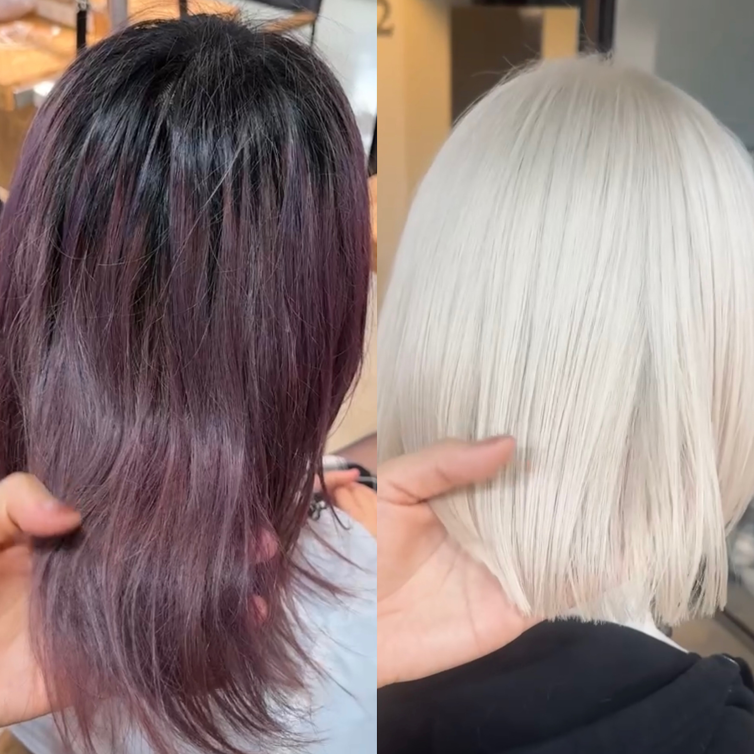 残留状態からホワイト