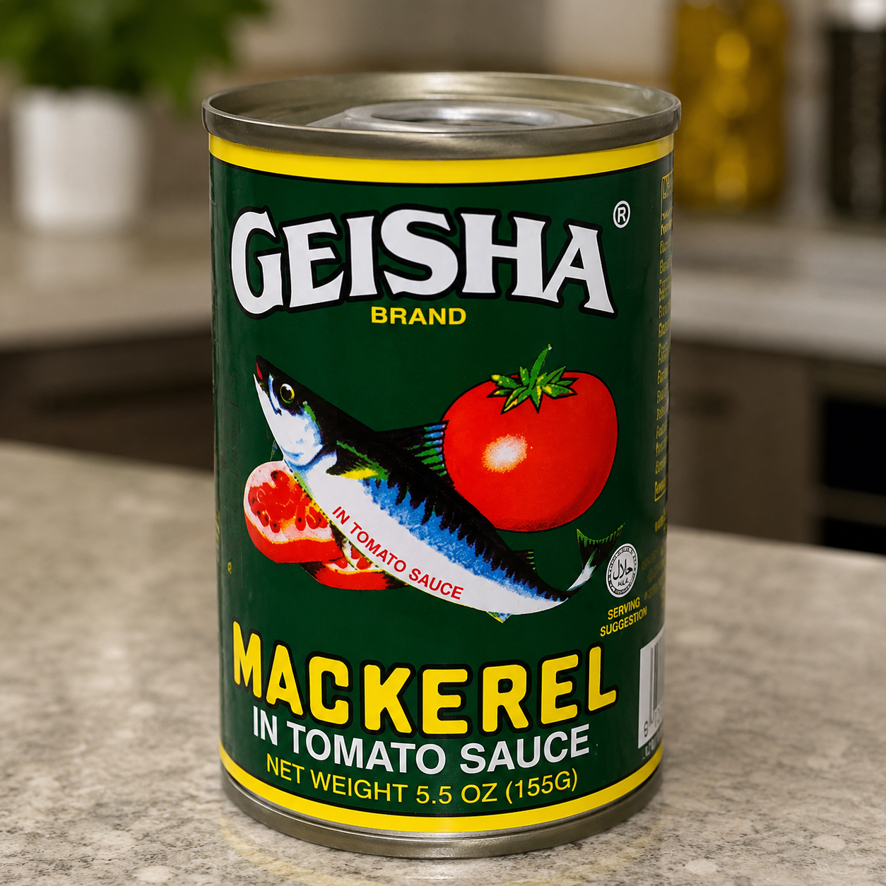 Geisha Mackerel in Tomato Sauce - Authentic Moroccan Sardines | Buy African Groceries Online at Your Own African Store