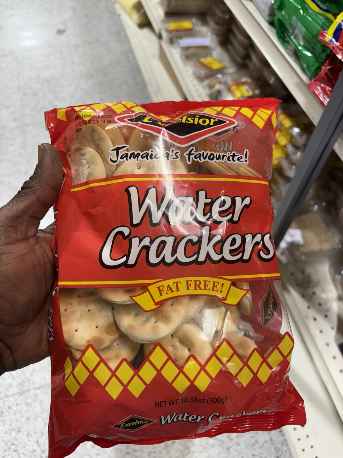 Excelsior Water Crackers – 10.58 oz