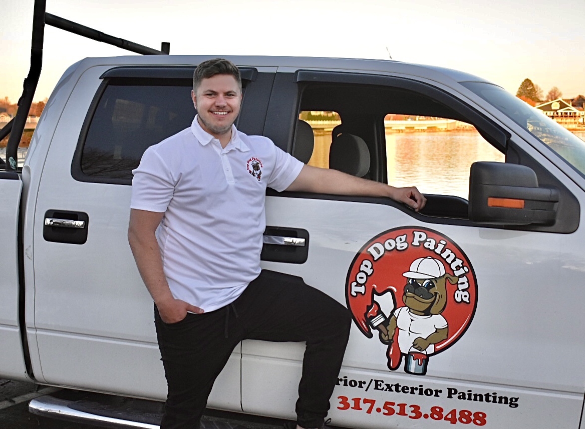 Top Dog Painting professional at work