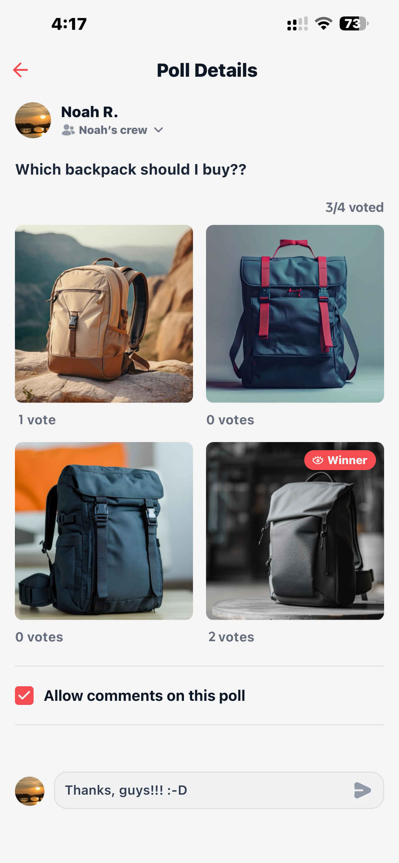 Chuuzer app screenshot