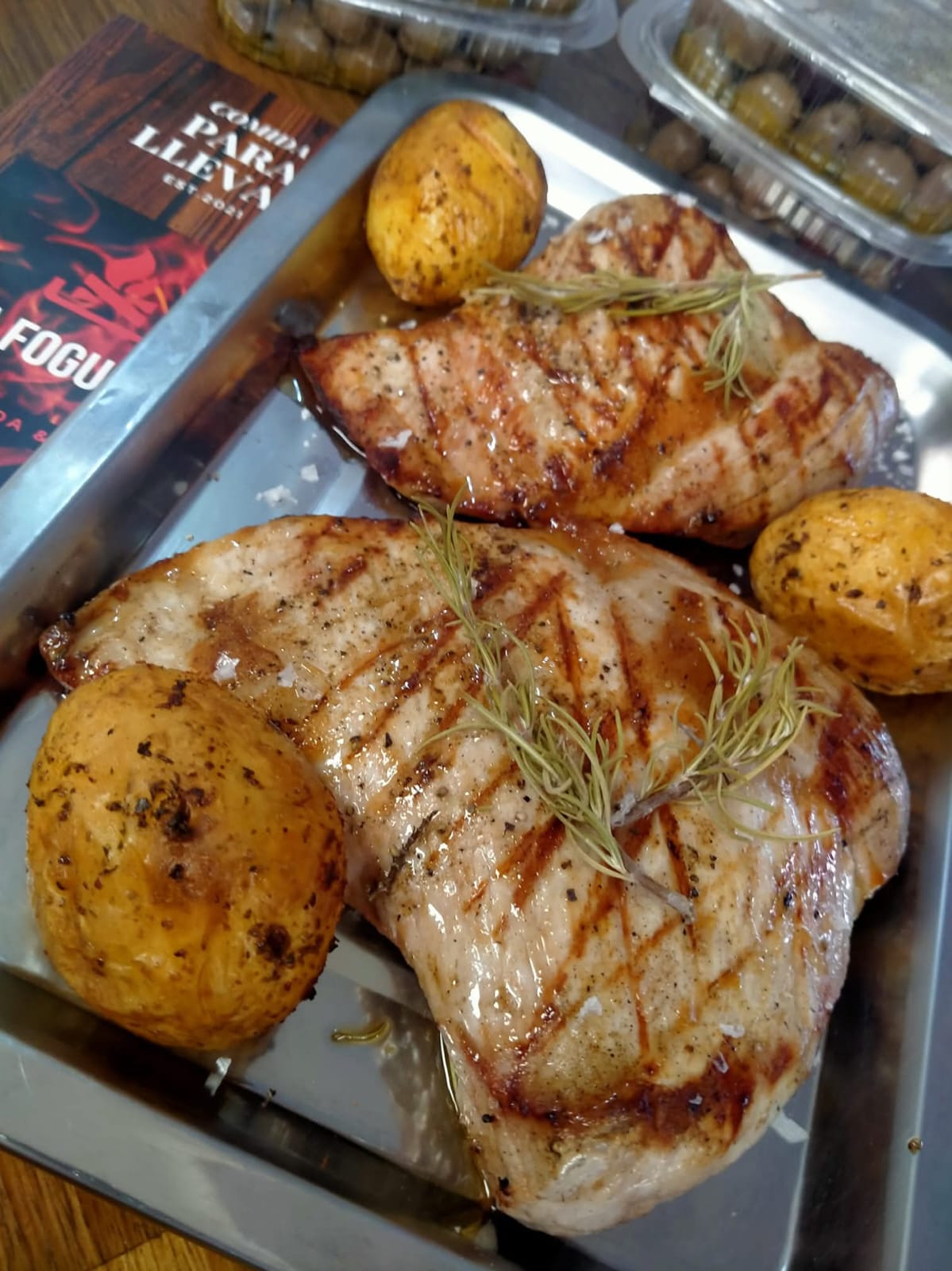 Ración de Secreto con Patatas