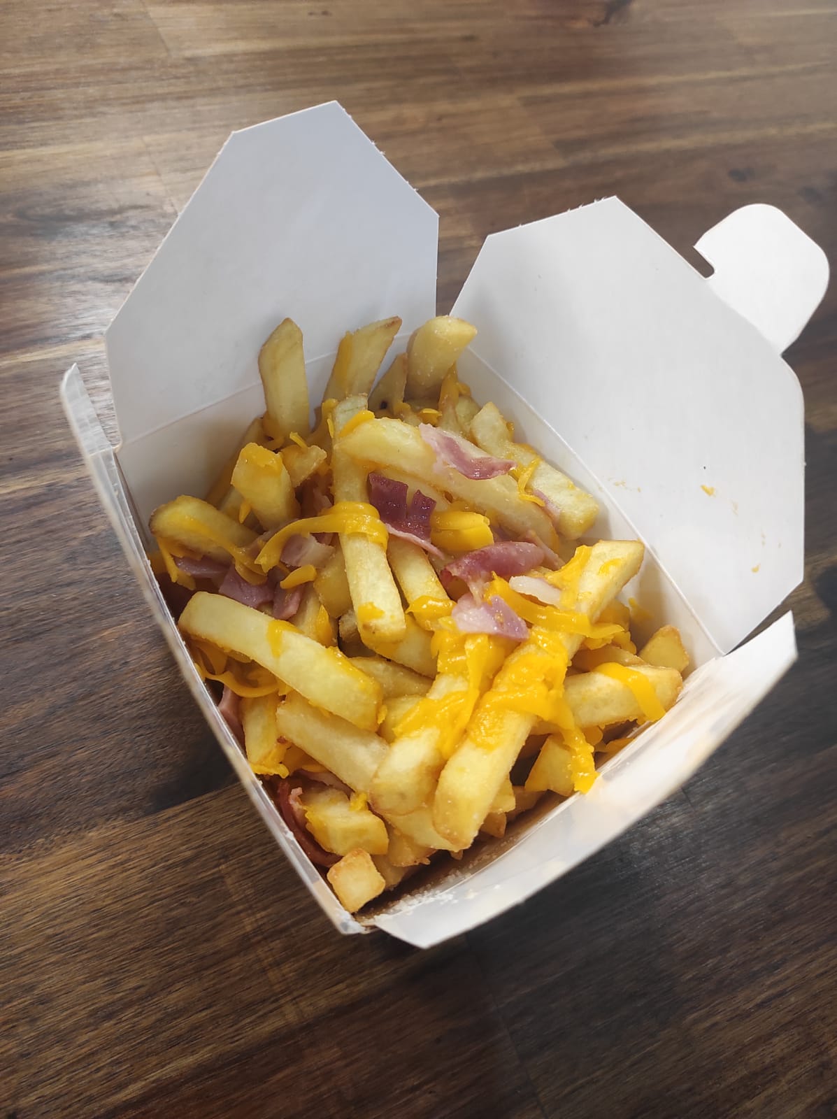 Patatas con Cheddar & Bacon