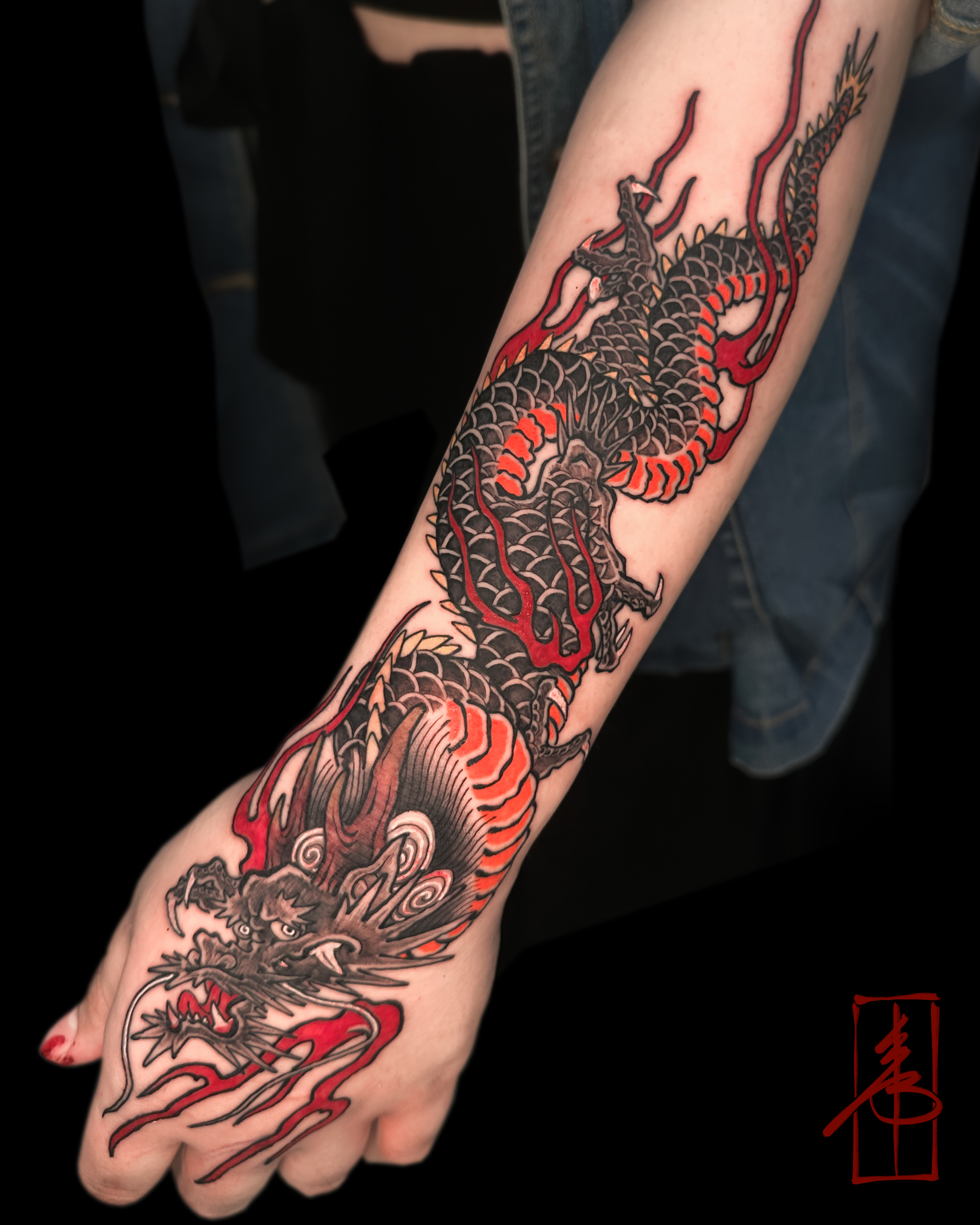Realism tattoo Seoul by Ssab — custom realism tattoo at Yongsan studio, award-winning Seoul tattoo artist