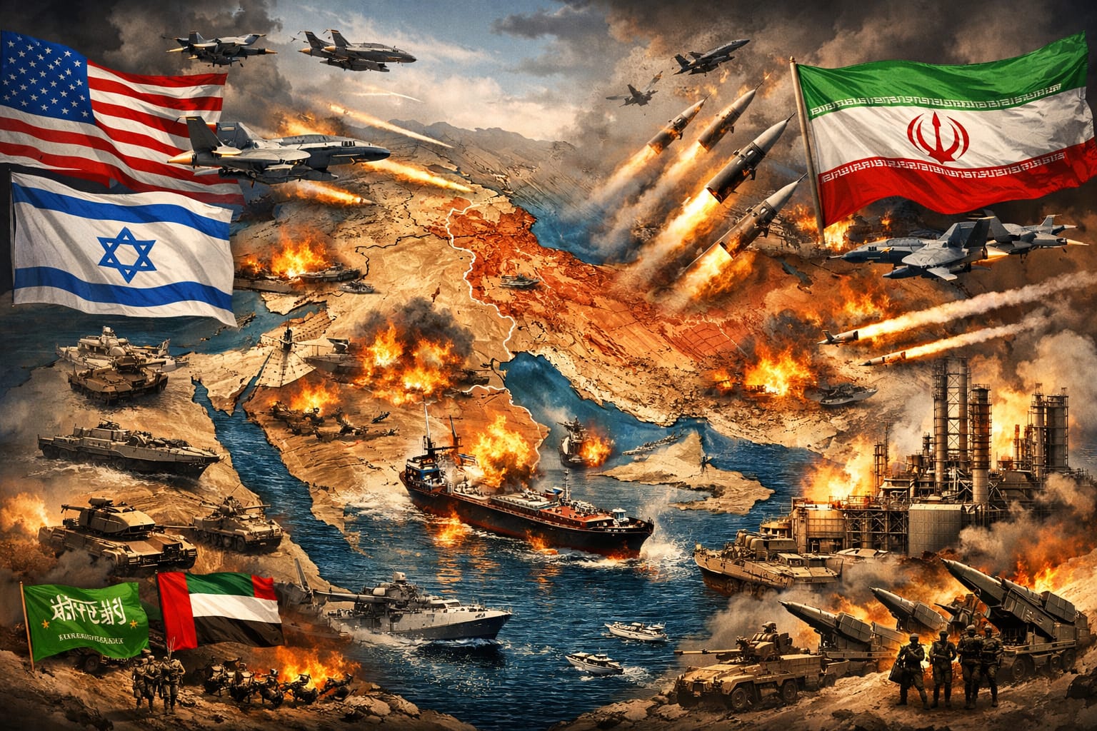 Perang Iran Israel Akankah Menjadi Perang Teluk