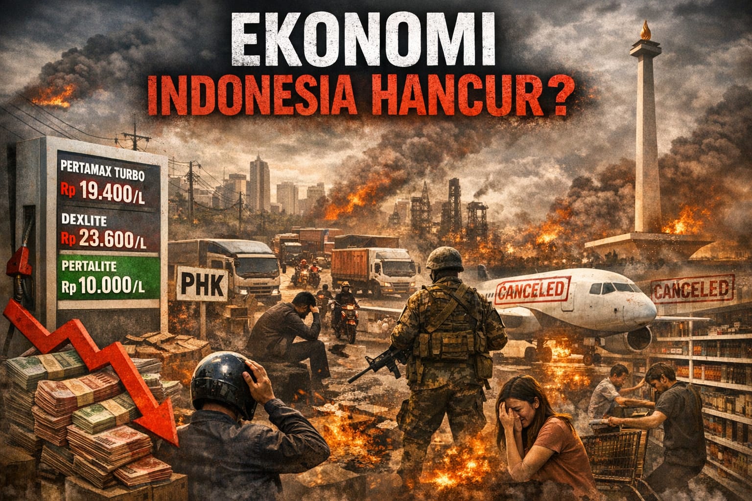 Ketika BBM Naik, Apakah Pertanda Awal Runtuhnya Ekonomi Indonesia?