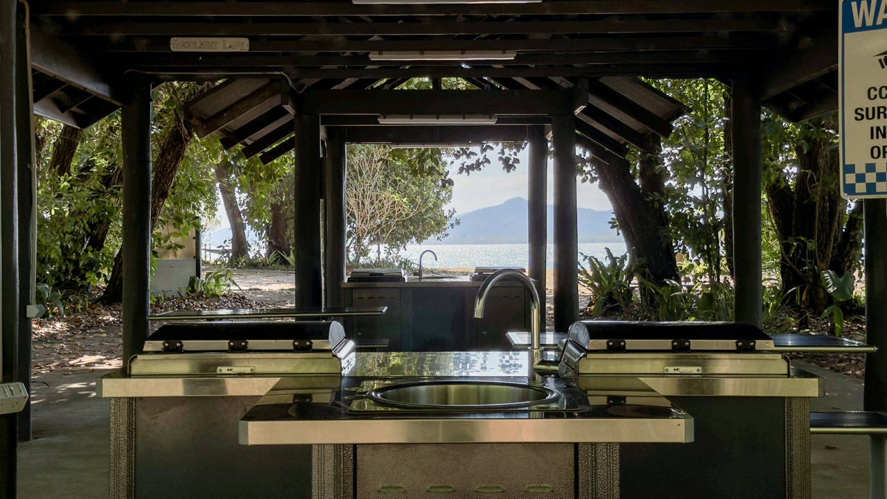 Bayside campground BBQ