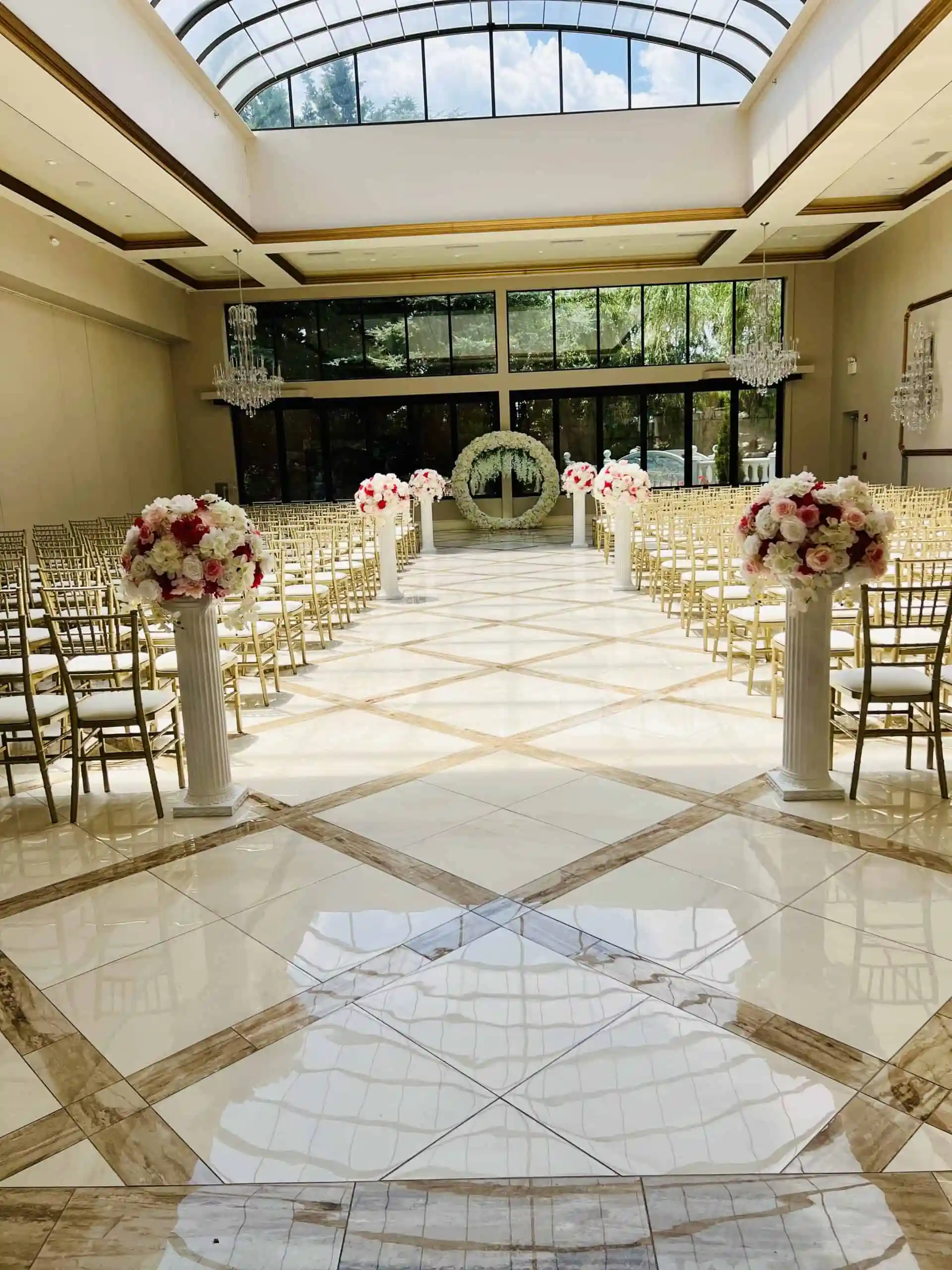 Ceremony Floral Arch