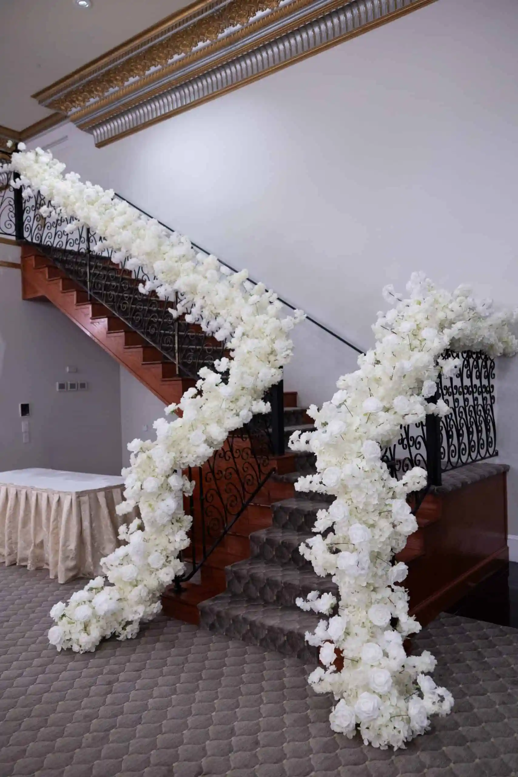 Staircase Floral Garland