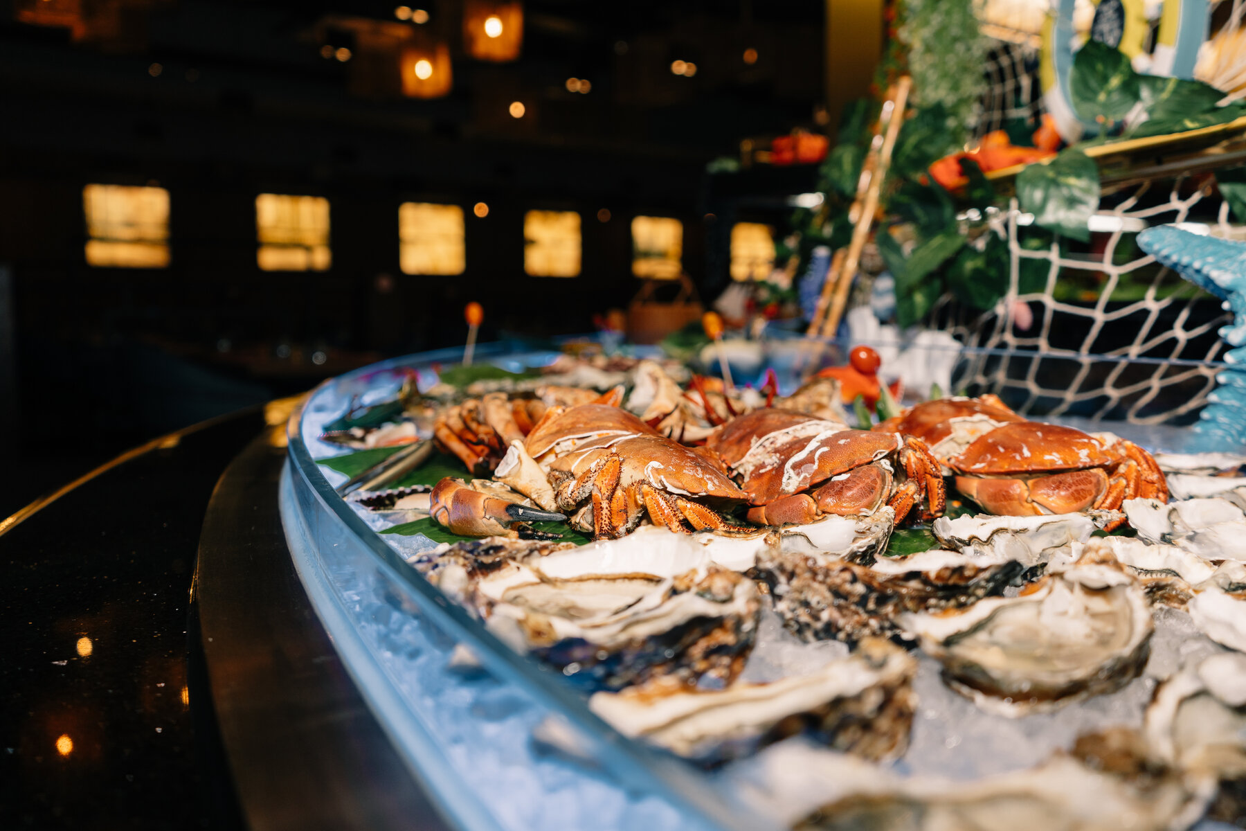 Fruits de mer frais