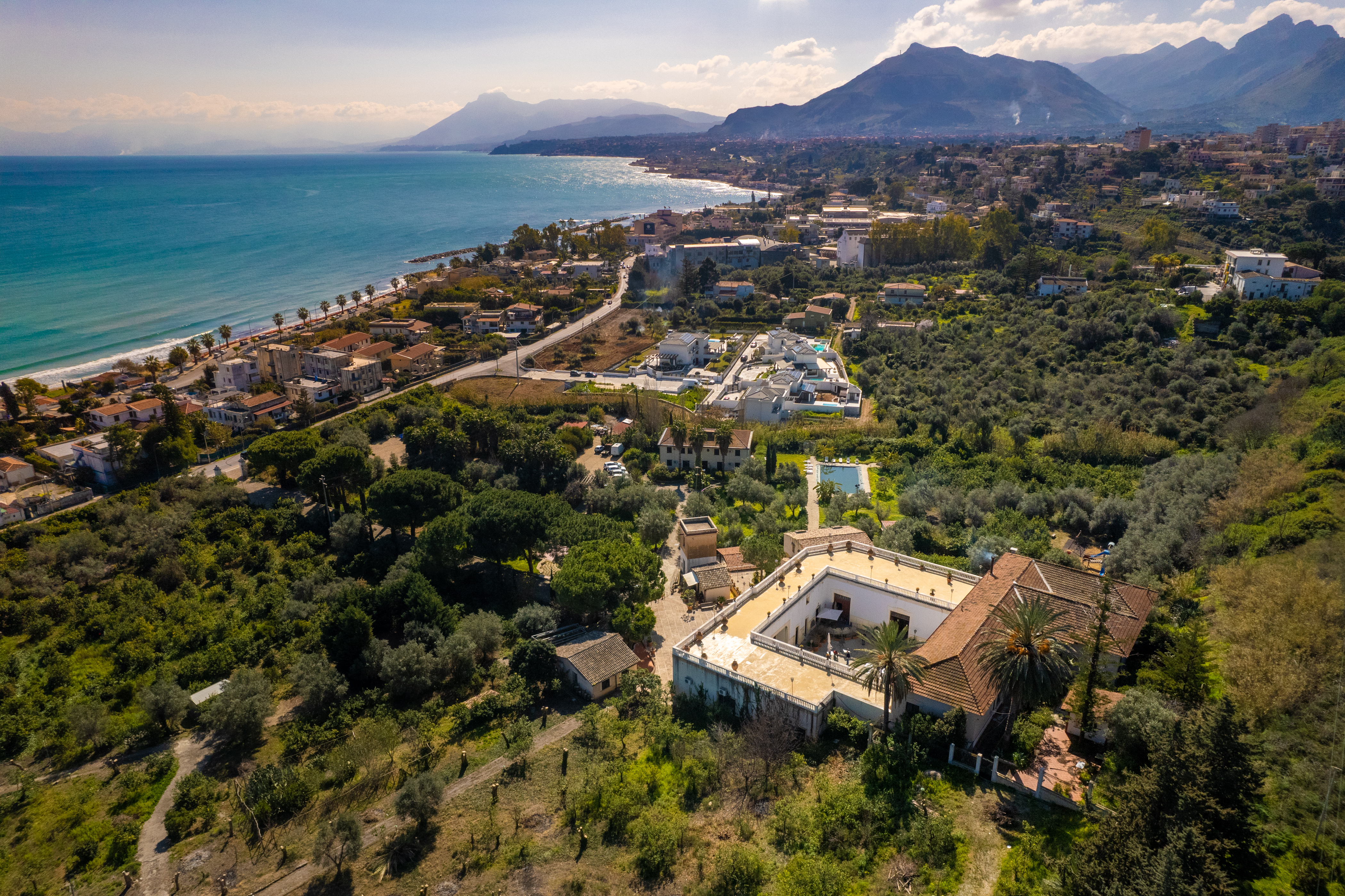Sala ristorante Villa Cefalà