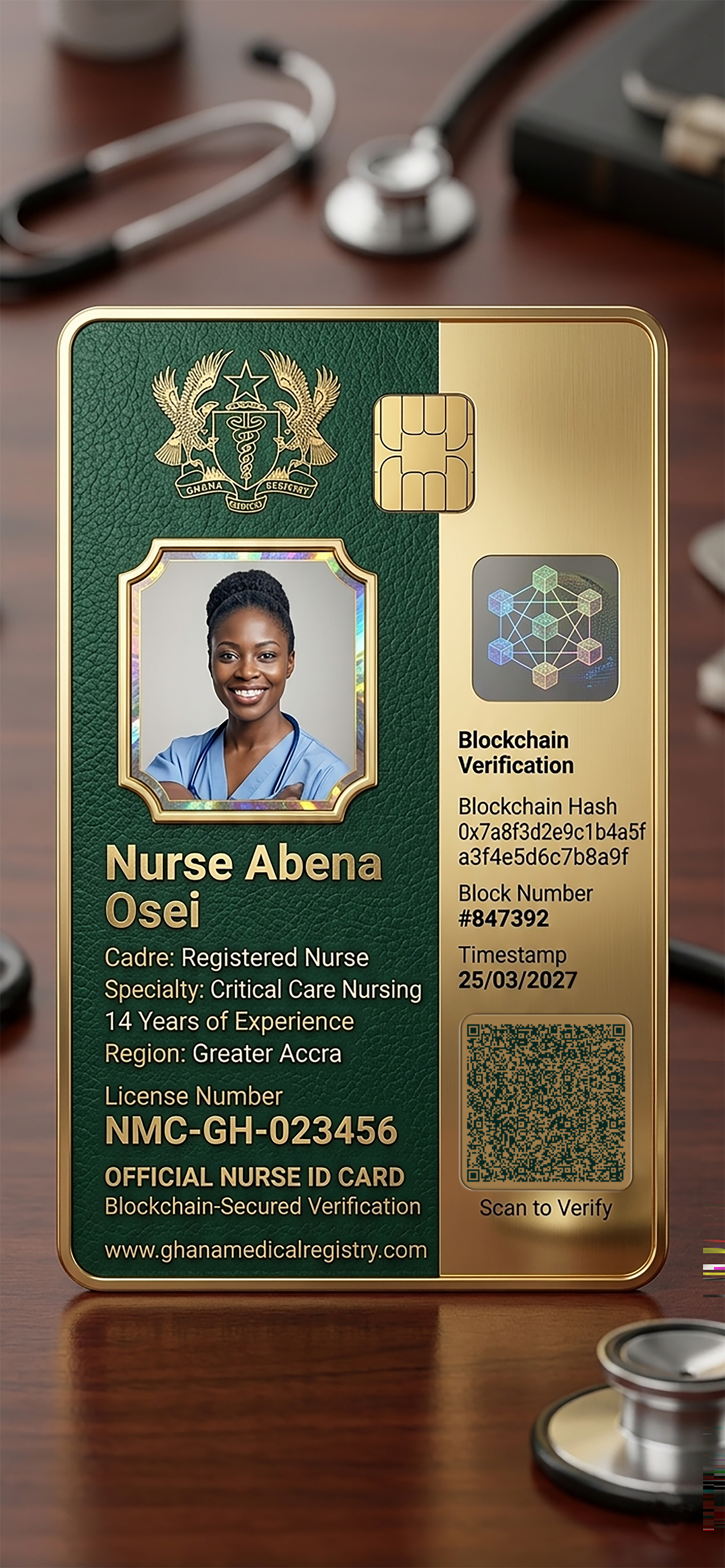 Nurse A. Osei