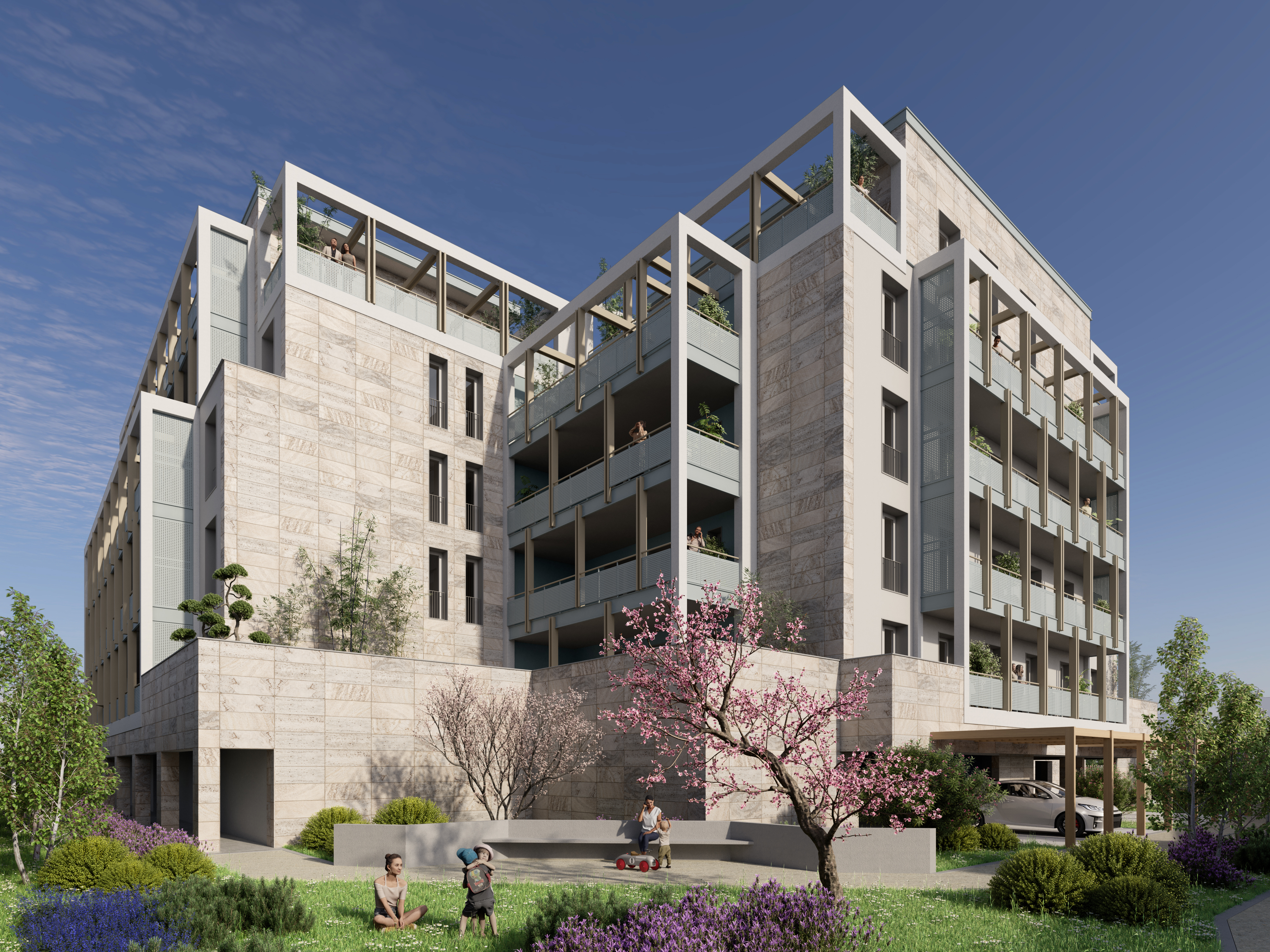 Giardino - Rendering esterno