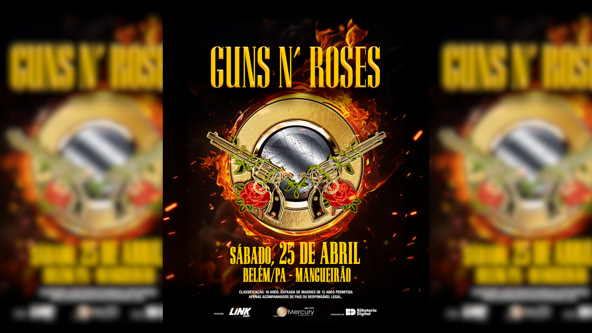 Guns N' Roses Belém 2026