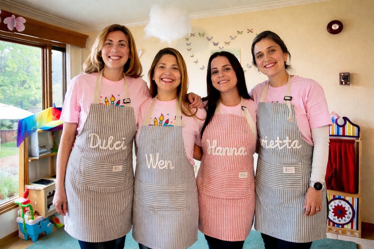 Creative Hearts teaching team together