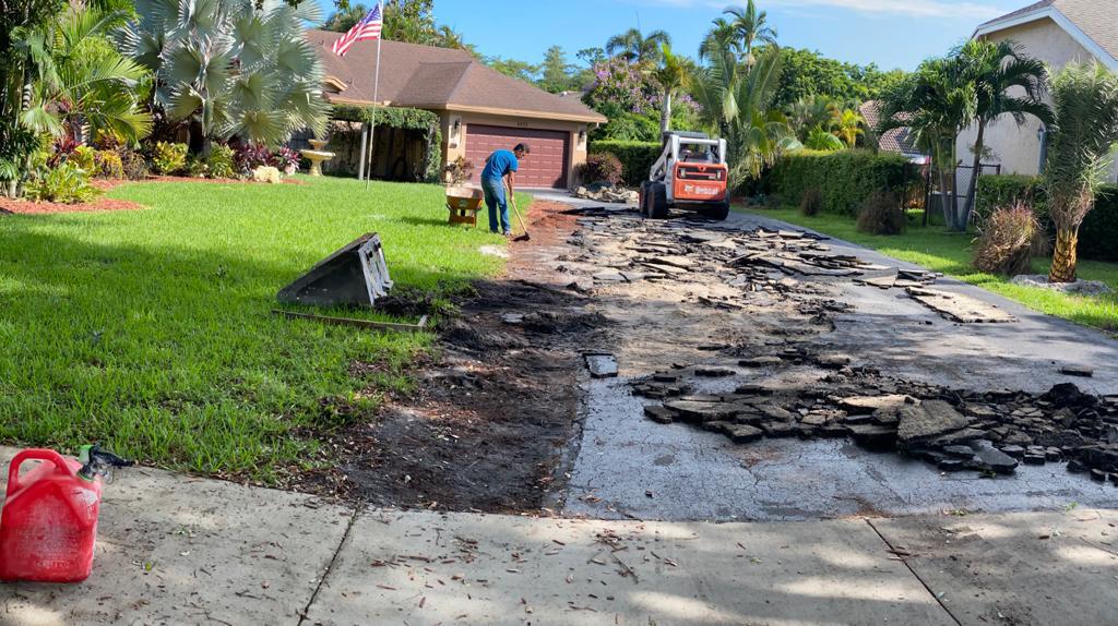 Driveway Demo and Rebuild