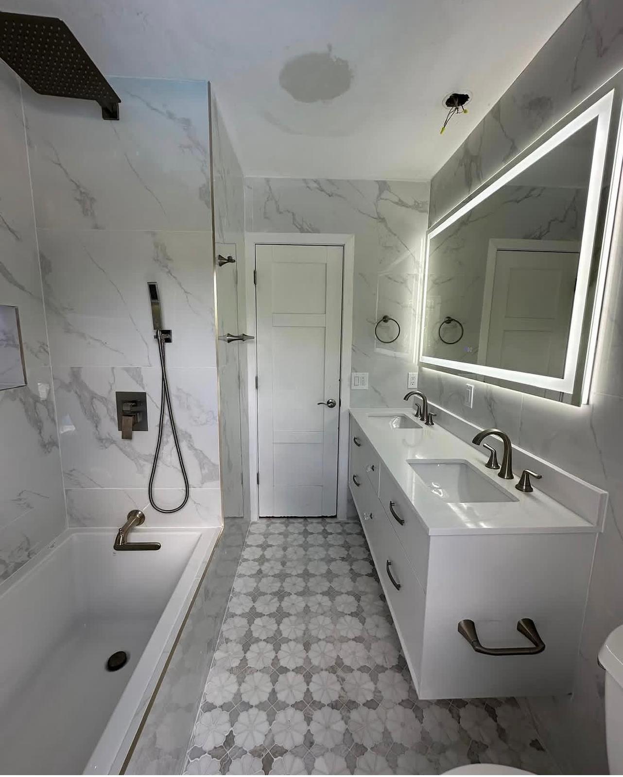 Double Vanity Renovation