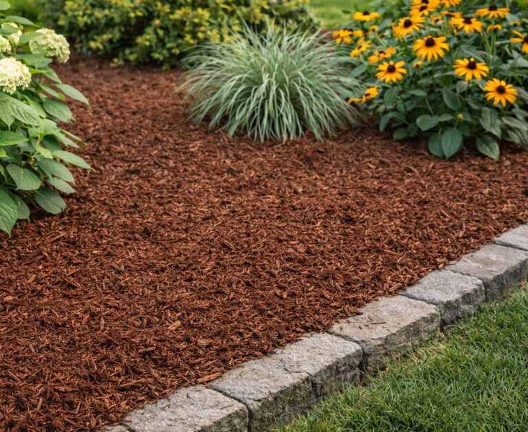 Dye-Free Triple Ground Mulch | $35 per cubic yard | Foraker Landscaping Bucks County PA Dye-Free Triple Ground Mulch – bulk mulch delivery Bucks County PA – order by cubic yard