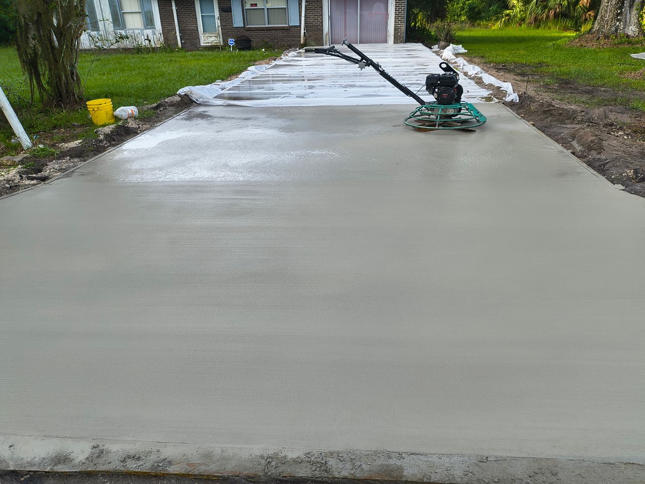 Quality concrete foundation ready for framing by Apex Concrete