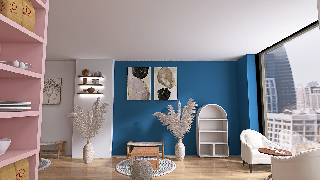 Aménagement coffee shop identité de marque Paris 11e — Maison Baobab architecte intérieur — vue 6