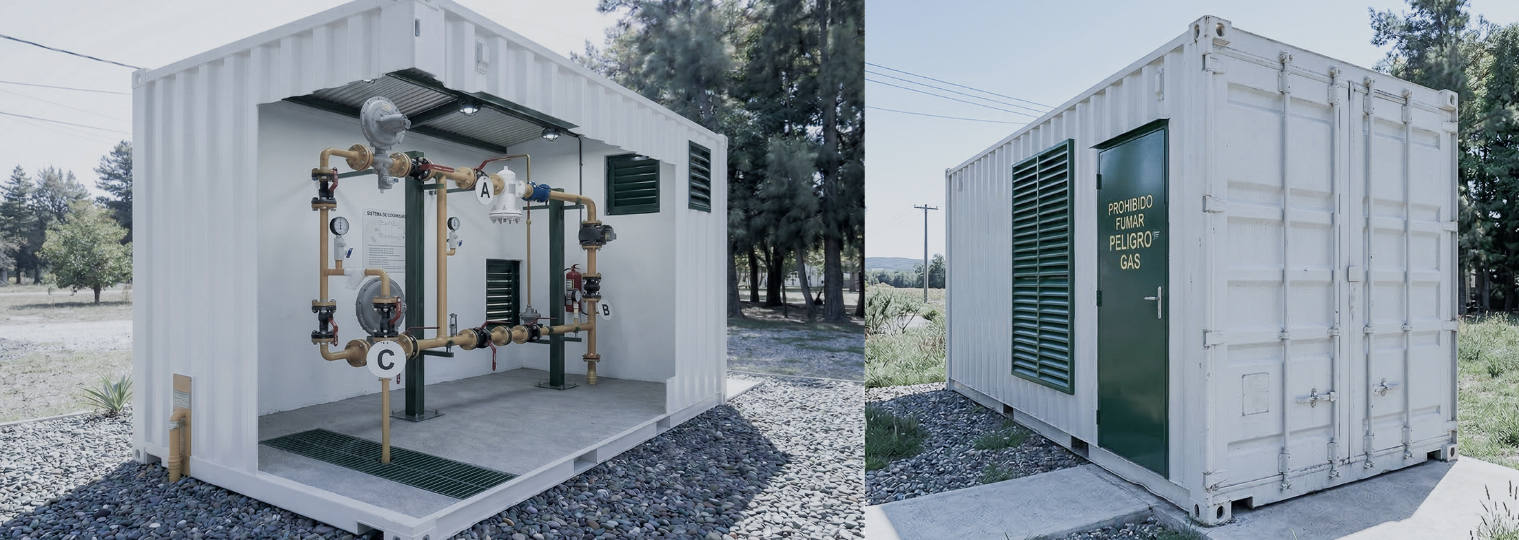 Sistemas modulares de regulación y medición (NAG 201)