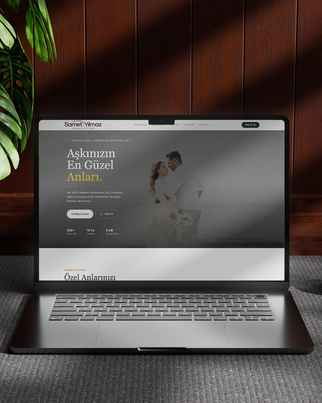 Samet Yılmaz Production Web Tasarımı