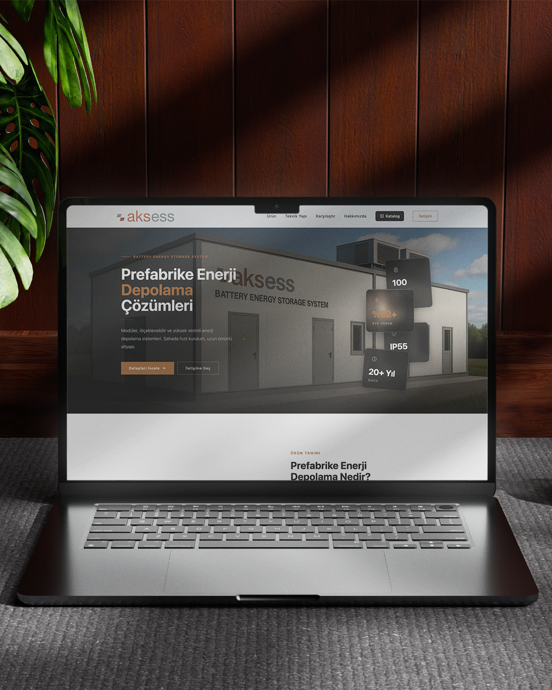 Aksess Energy Web Tasarımı