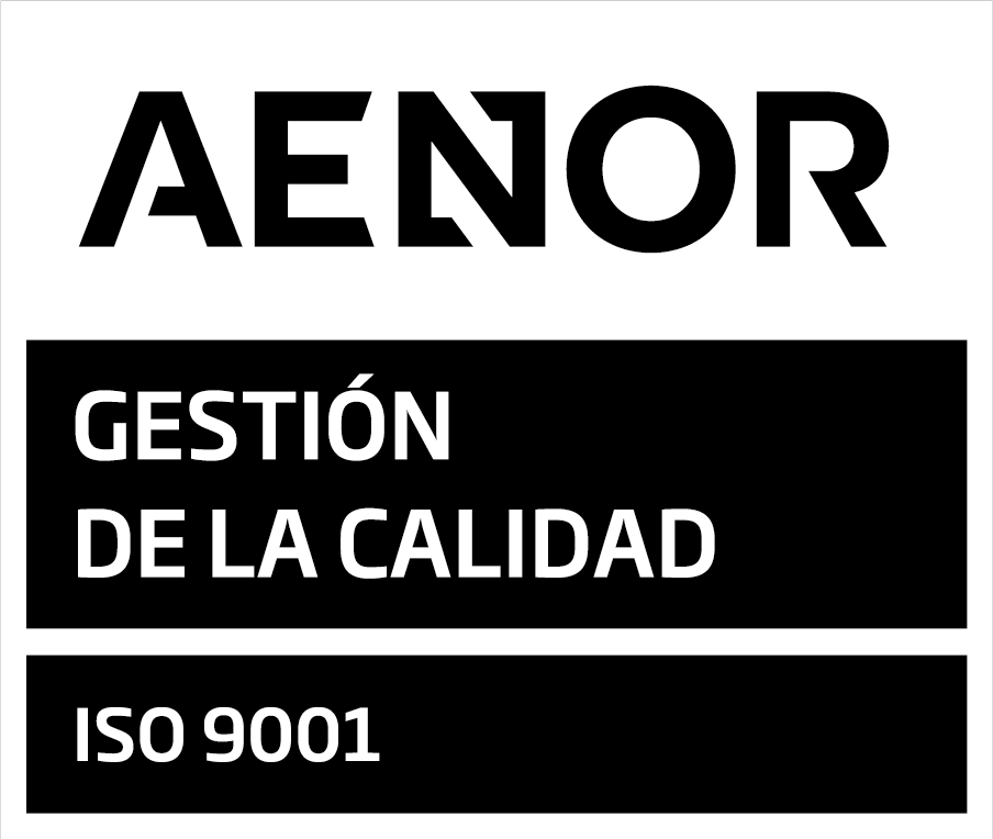ISO 9001 AENOR Certificado