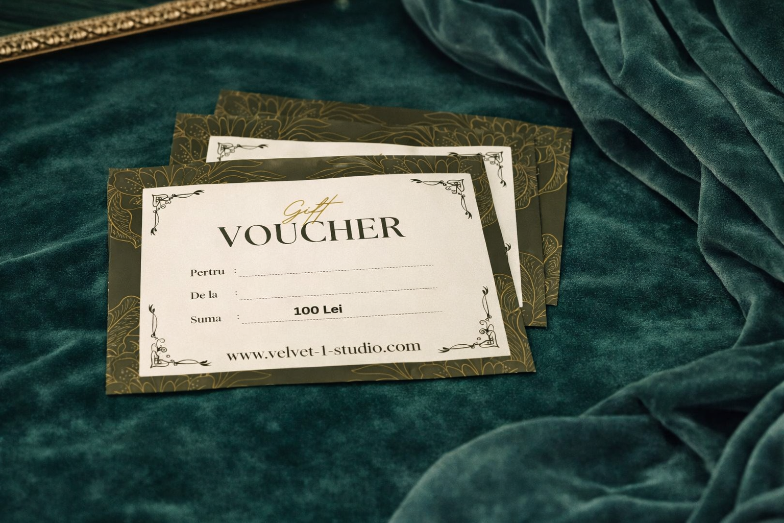 Gift Card Velvet 1 Studio