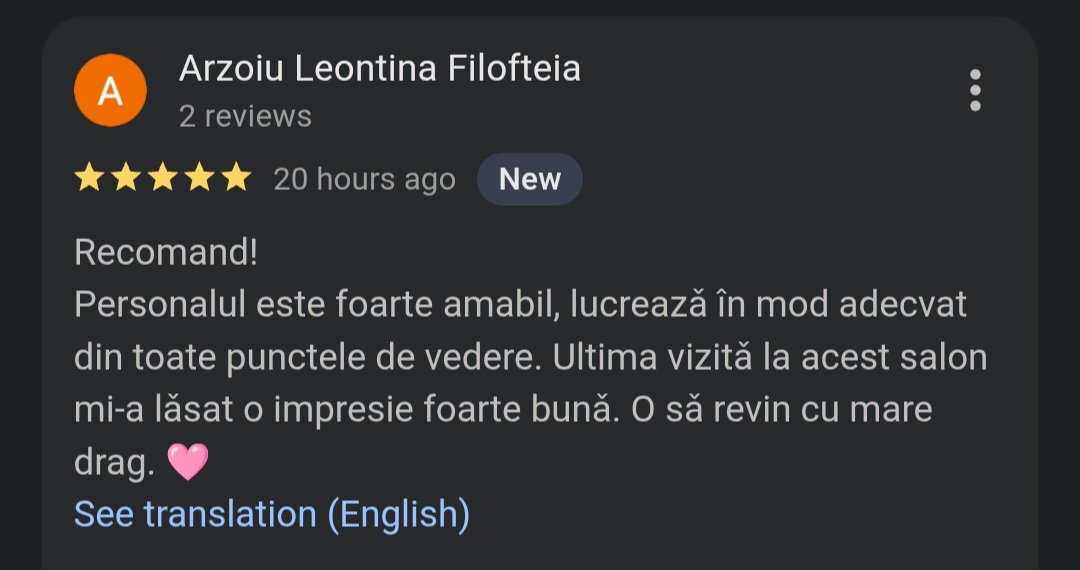 Review client Velvet 1 Studio 6