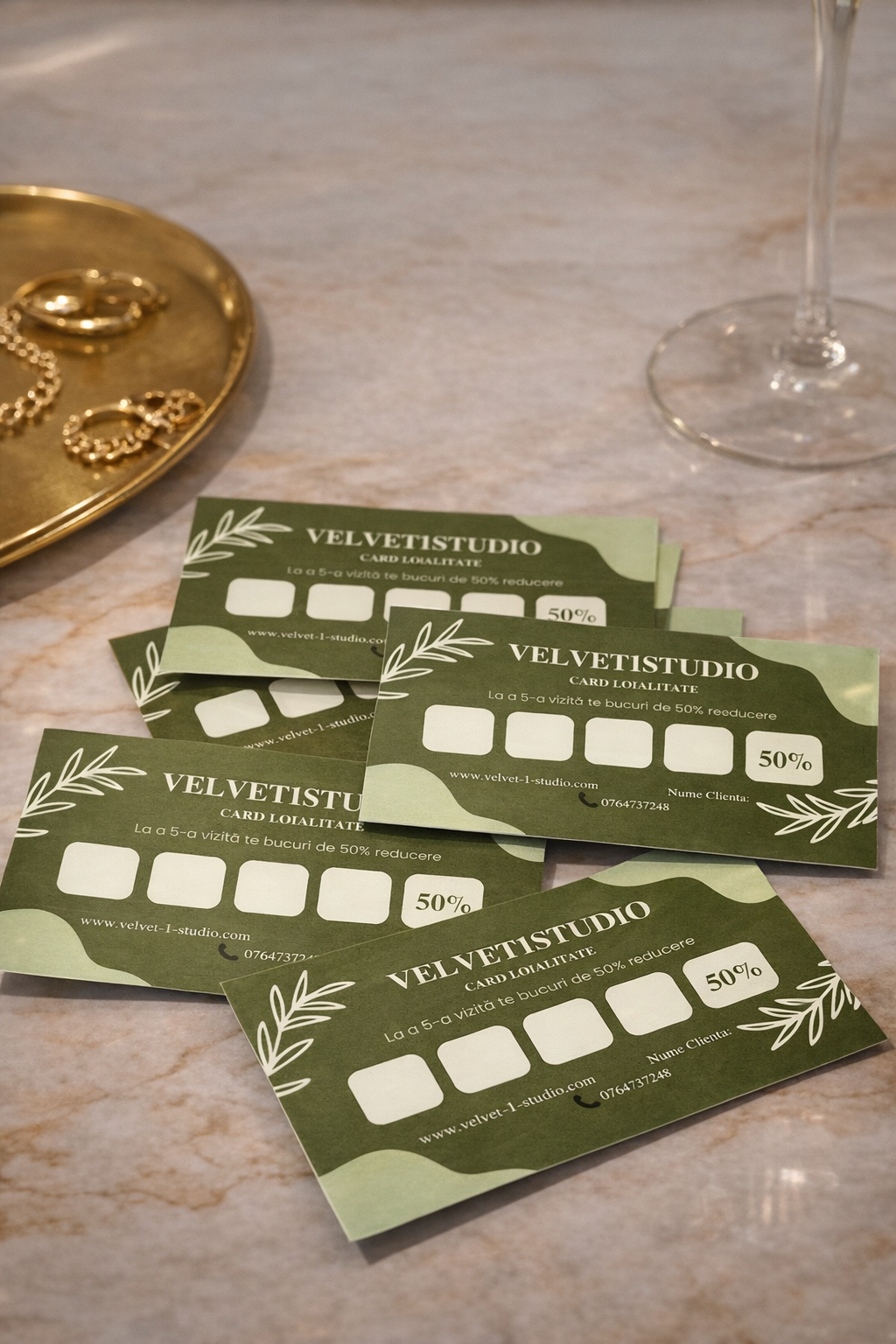 Card de loialitate Velvet 1 Studio