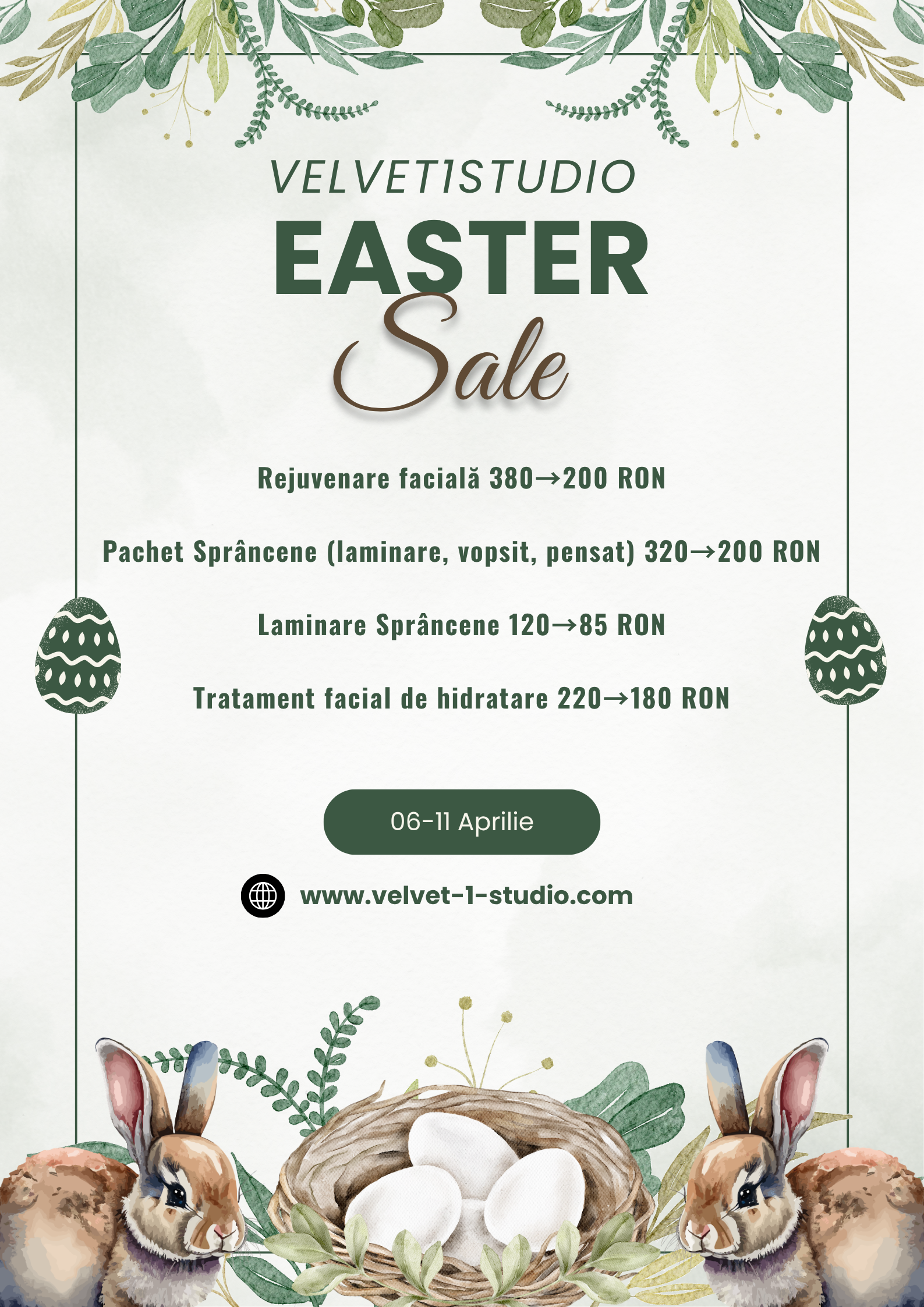 Ofertă de Paște – Velvet1Studio