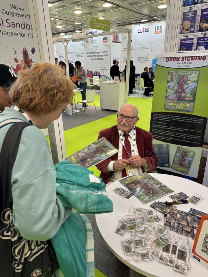 Crown Latitude author Shaun Dowling at London Book Fair