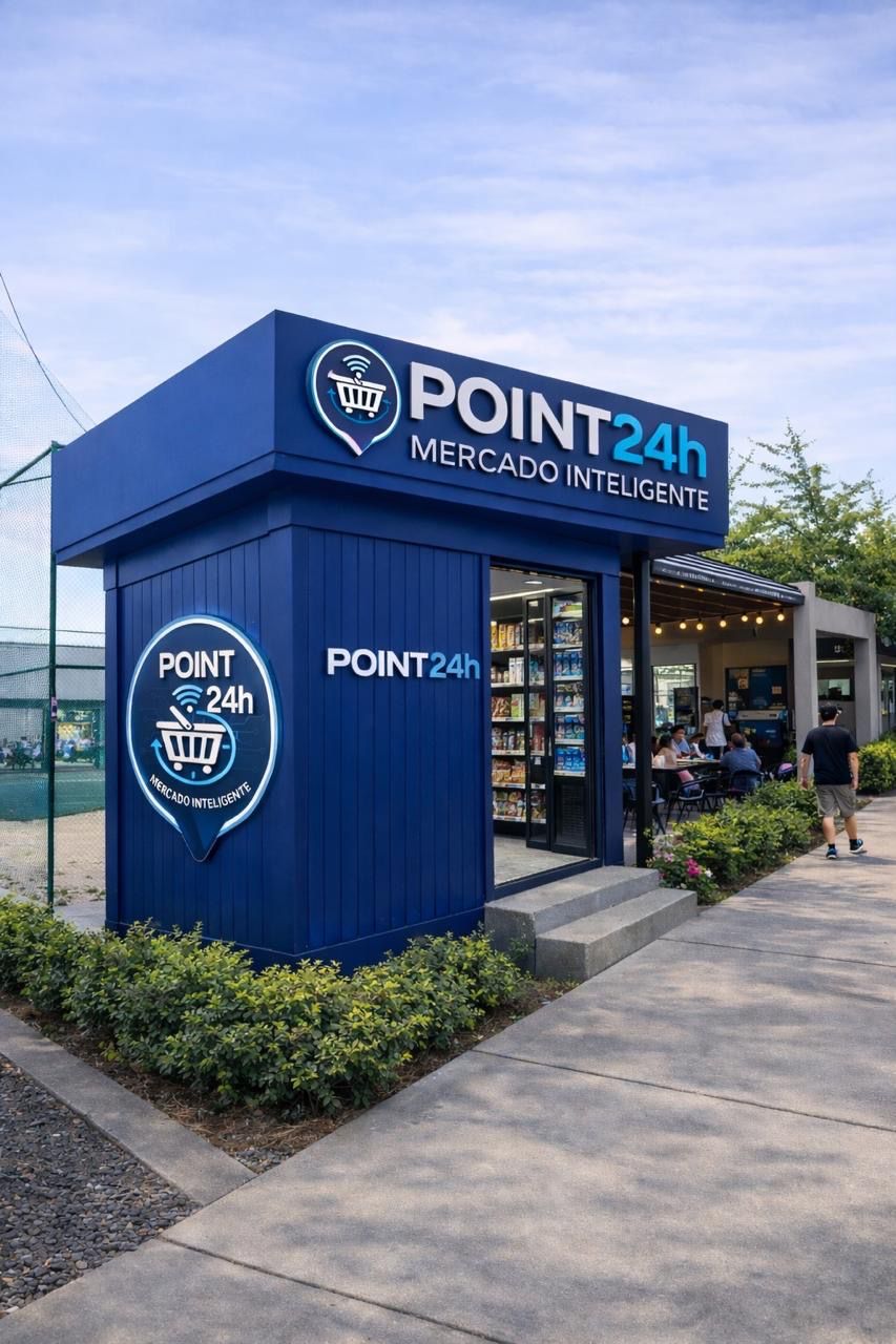 POINT CONTAINER - minimercado autônomo POINT24h