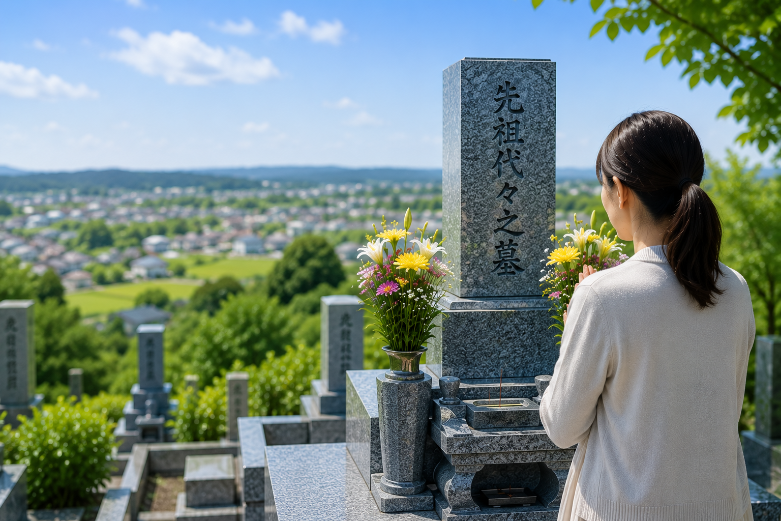 東金市のお墓管理・墓参り代行