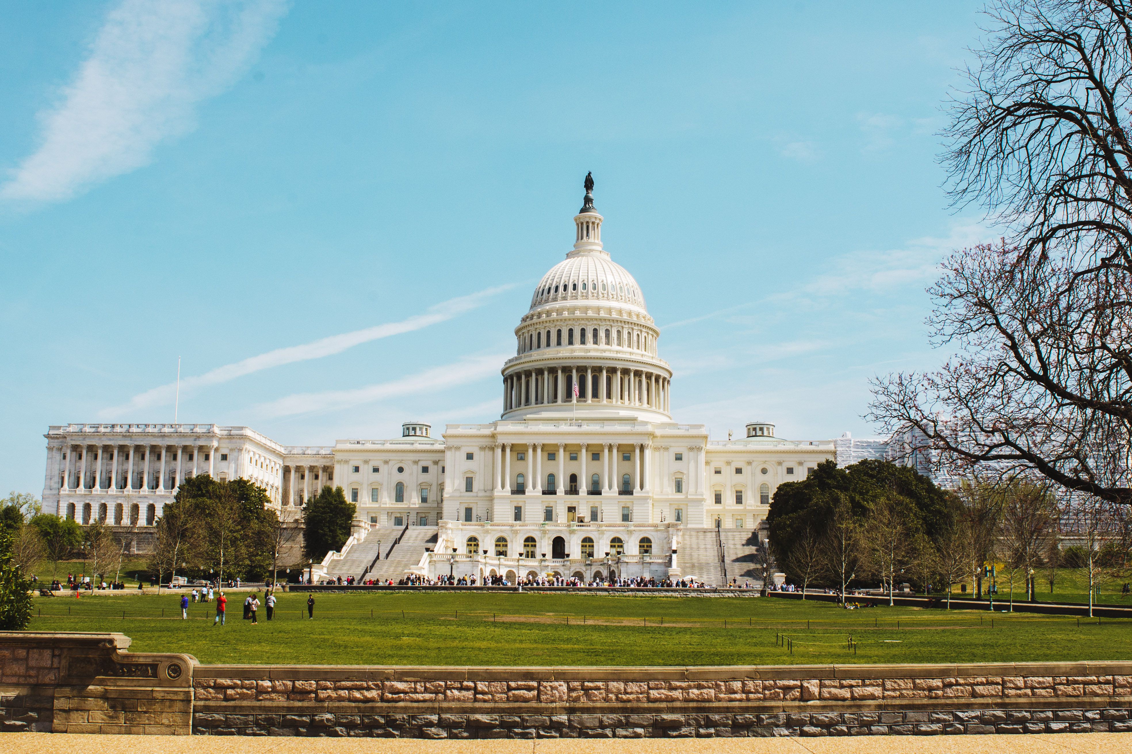 United States Capitol building in Washington DC