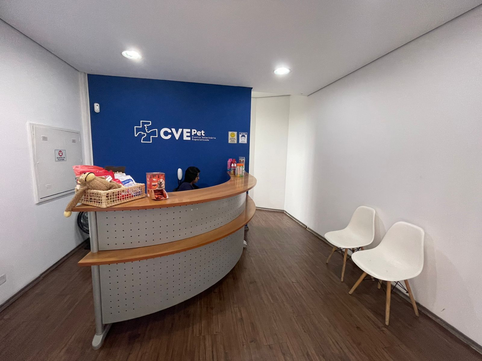 Fachada da Clínica CVE Pet