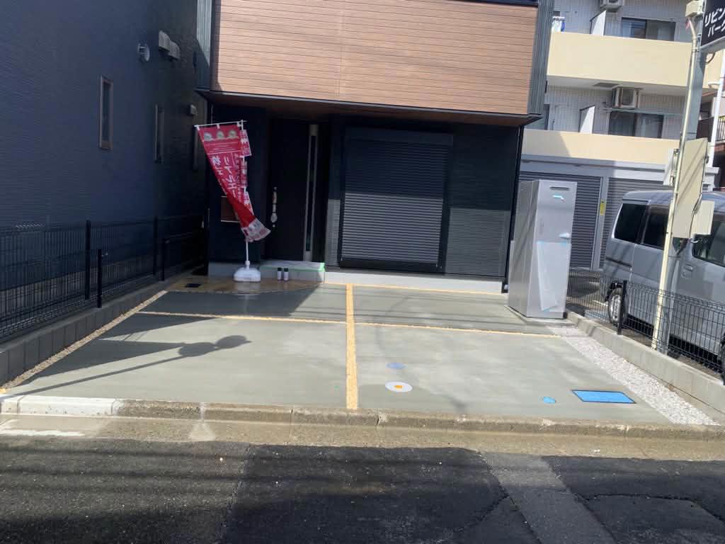 タイル貼り工事