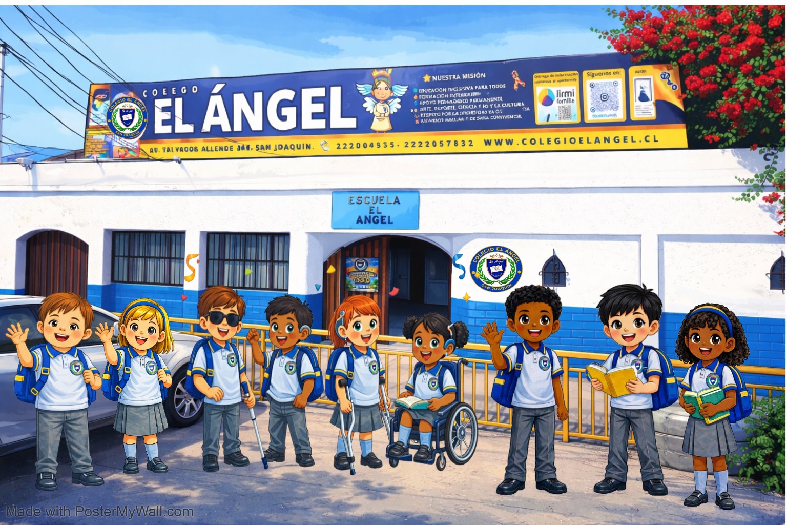 Proceso de Matrícula Colegio El Ángel