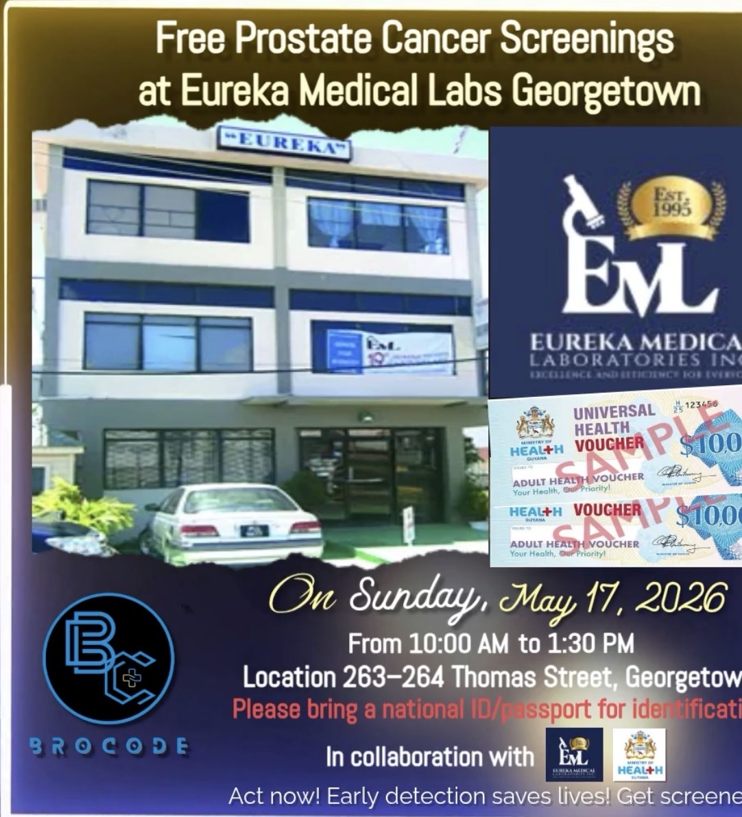 Free Prostate Cancer Screenings at Eureka Medical Labs